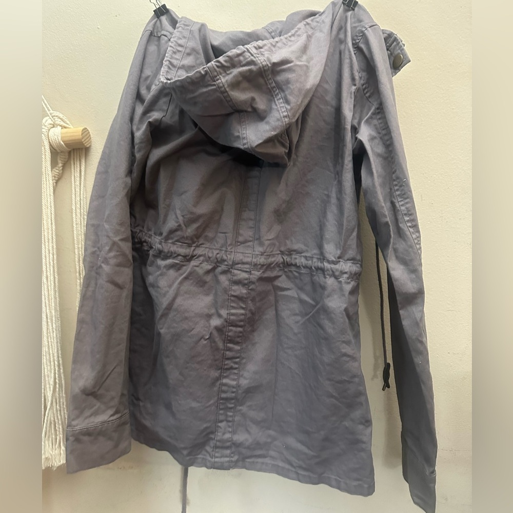 Light Purple Utility Jacket - Picture 2 of 3